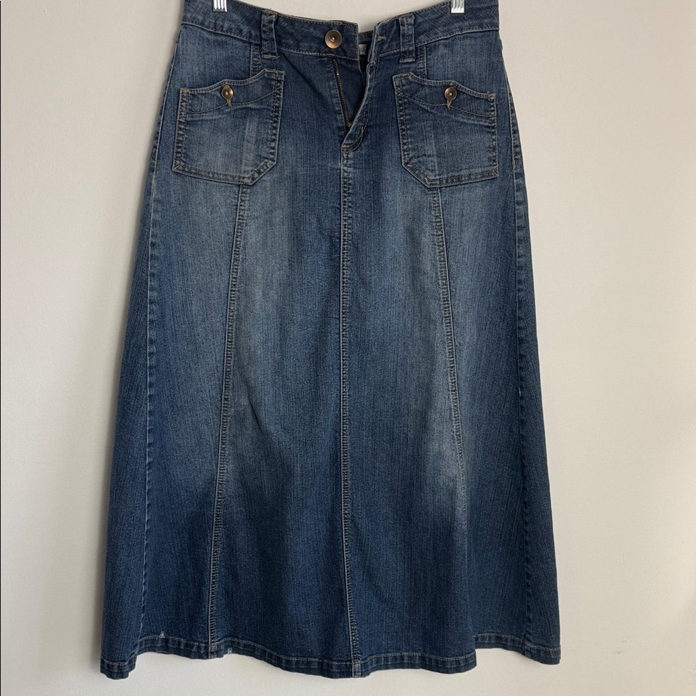 Fashion Bug Denim Skirt - Blue
